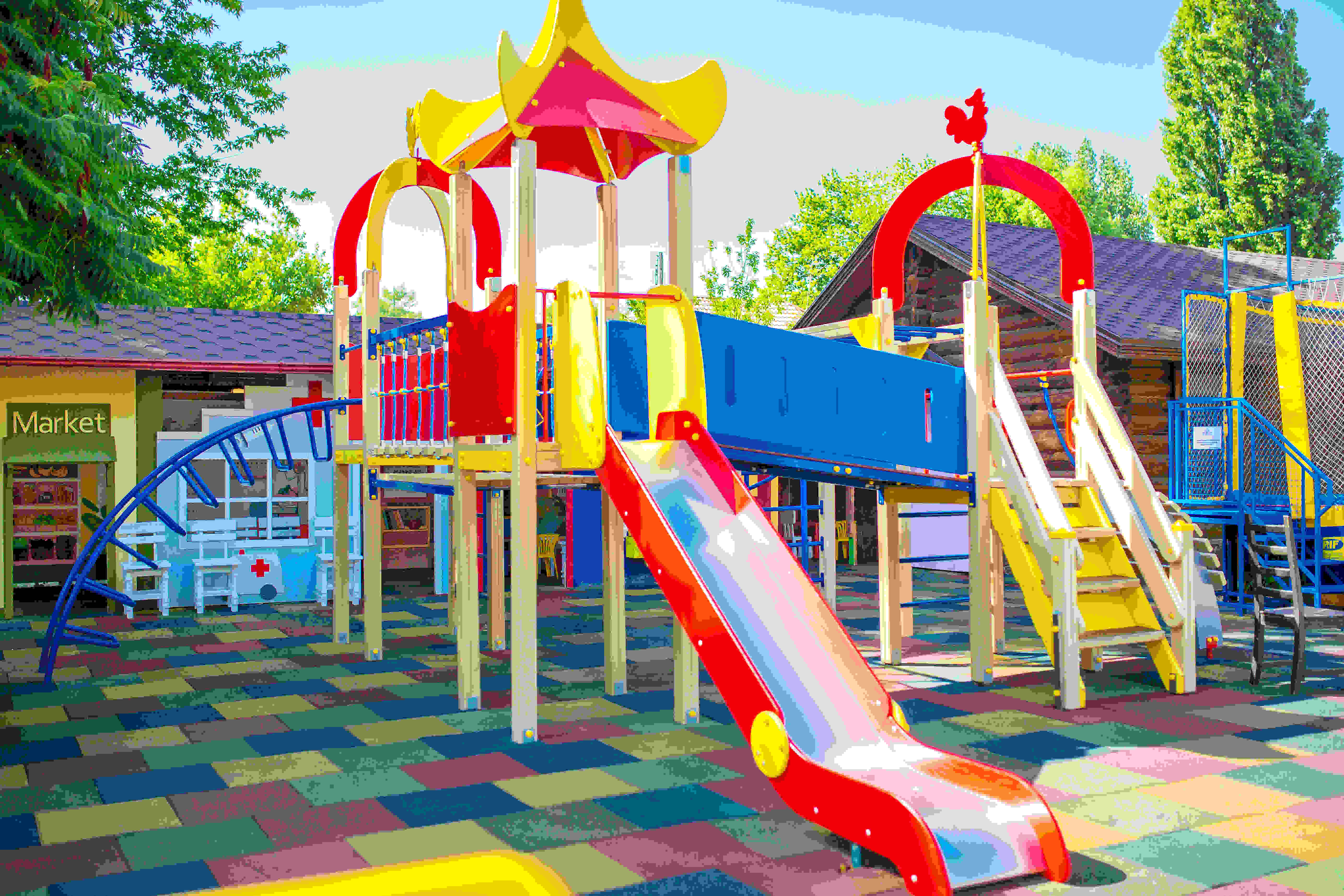 Детская площадка своими руками: фото и идеи для строительства игровой зоны | HANDMADE | Дзен